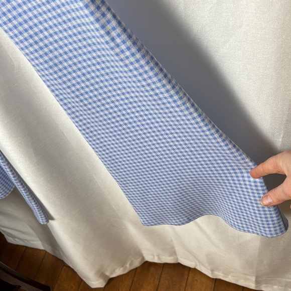 FASHION NOVA gingham high  rise,very flare bell bottom pants !Boho,gypsy,70s - Picture 5 of 11